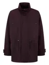 Studio Tomboy Utility Pocket Jacket In Red