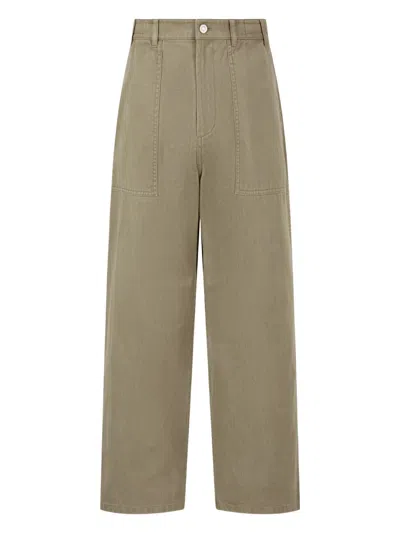 Studio Tomboy Utility-pocket Trousers In Neutrals