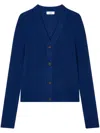 Studio Tomboy V-neck Cardigan In Blue
