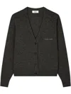 Studio Tomboy V-neck Cardigan In Grey