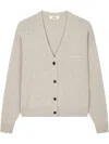 Studio Tomboy V-neck Cardigan In Neutrals