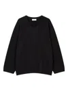Studio Tomboy V-neck Sweater In Black