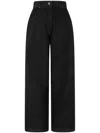 Studio Tomboy Wide-leg Jeans In 黑色