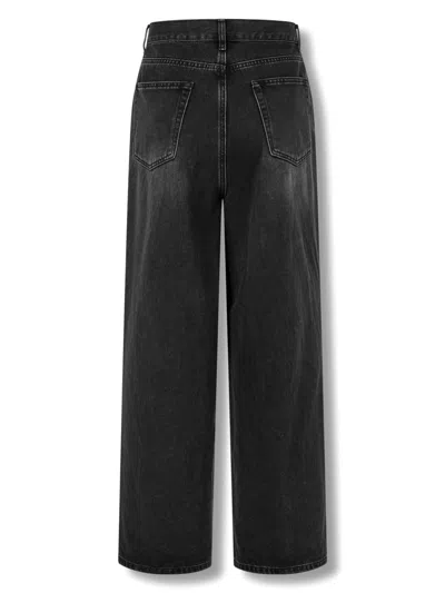 Studio Tomboy Wide-leg Jeans In Black