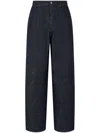 Studio Tomboy Wide-leg Jeans In Blue