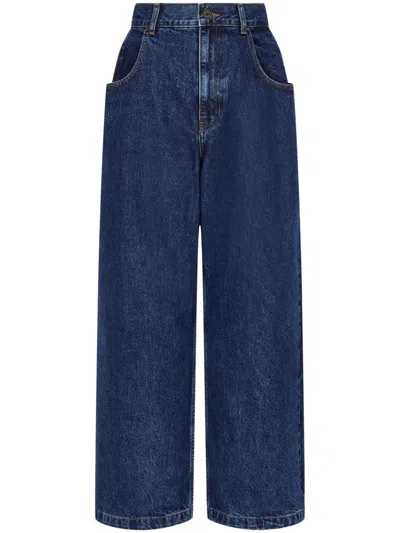 Studio Tomboy Wide-leg Jeans In Blue