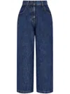 Studio Tomboy Wide-leg Jeans In Blue