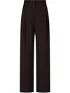 Studio Tomboy Wide-leg Trousers In Brown
