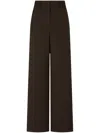 Studio Tomboy Wide-leg Trousers In Brown
