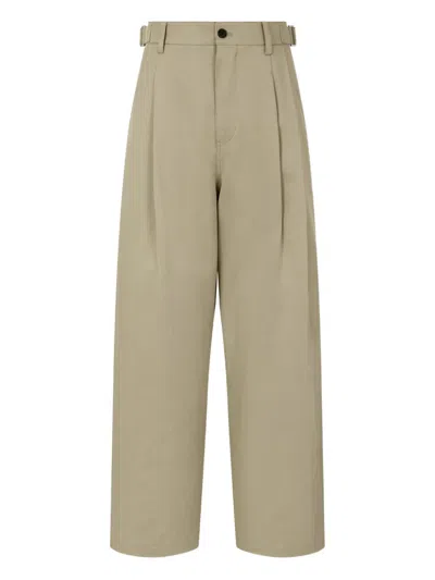 Studio Tomboy Wide-leg Trousers In Neutral