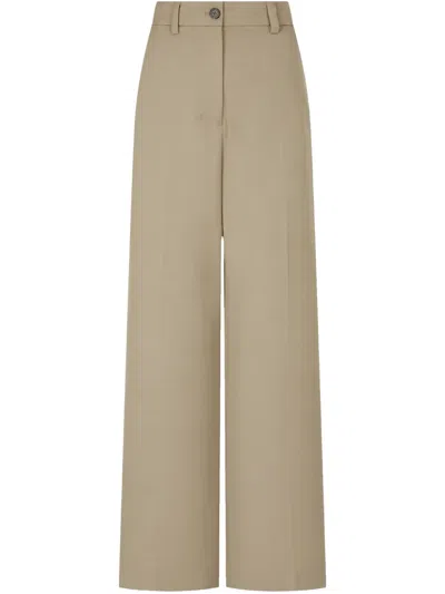 Studio Tomboy Wide-leg Trousers In Nude