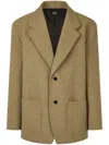 Studio Tomboy Wool Blazer In Neutrals