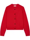 Studio Tomboy Wool-blend Cardigan In Rot