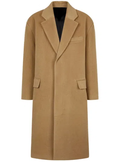 Studio Tomboy Wool Car Coat In Brown