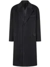 Studio Tomboy Wool Car Coat In Grey