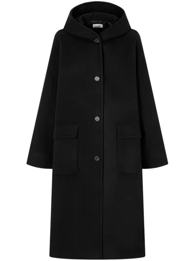 Studio Tomboy Wool Coat In Black