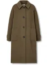 Studio Tomboy Wool Coat In Brown