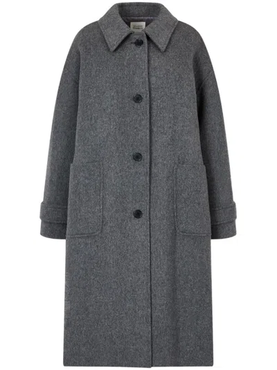 Studio Tomboy Wool Coat In Grey