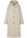 Studio Tomboy Wool Coat In Neutrals