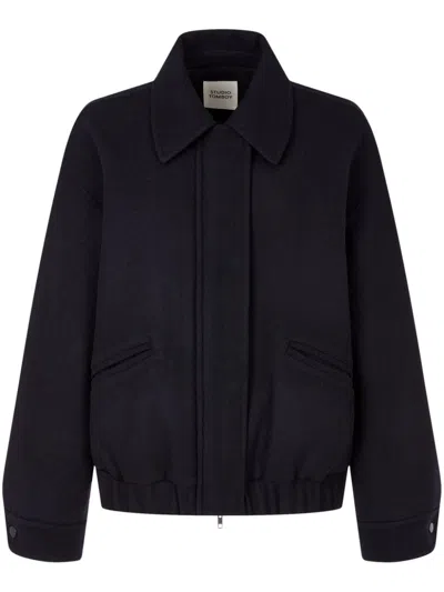 Studio Tomboy Wool Jacket In Blue