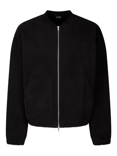 Studio Tomboy Zip-closure Jacket In Black