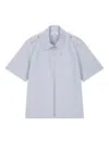Studio Tomboy Zip-fastening Shirt In Gray