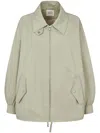 Studio Tomboy Zip-up Oversized Jacket In Neutrals