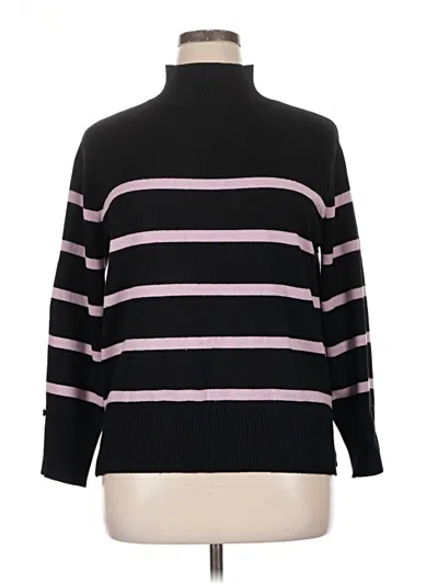 Pre-owned Studio Turtleneck Sweater In Black