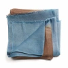 Studio Variously Mahogany Sky Soft Linen Silk Handloom Scarf