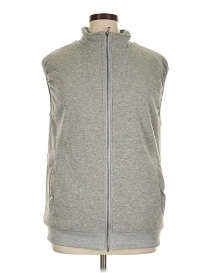 Pre-owned Studio Vest In Gray