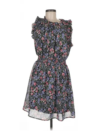 Pre-owned Studio West Casual Dress In Blue