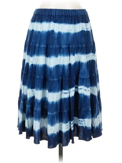 Pre-owned Studio West Casual Skirt In Blue