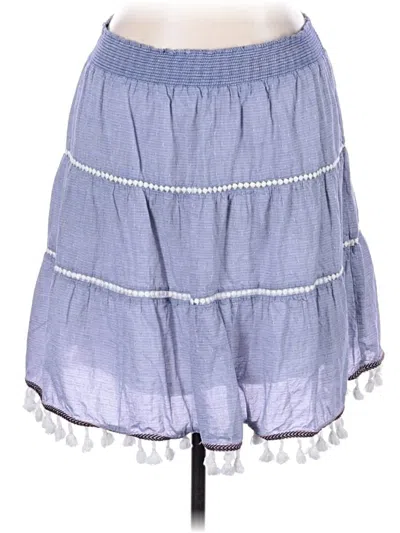 Pre-owned Studio West Casual Skirt In Blue