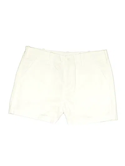 Pre-owned Studio West Khaki Shorts In White