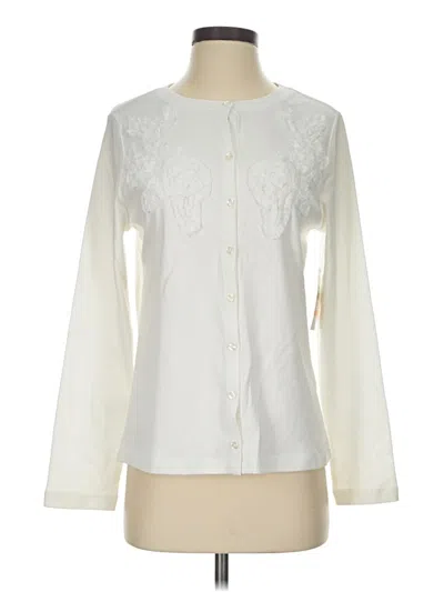 Pre-owned Studio Works Cardigan Sweater In Ivory
