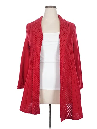 Pre-owned Studio Works Cardigan Sweater In Red