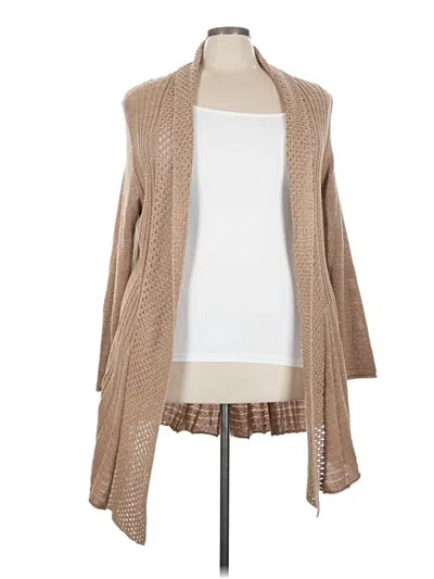 Pre-owned Studio Works Cardigan Sweater In Tan