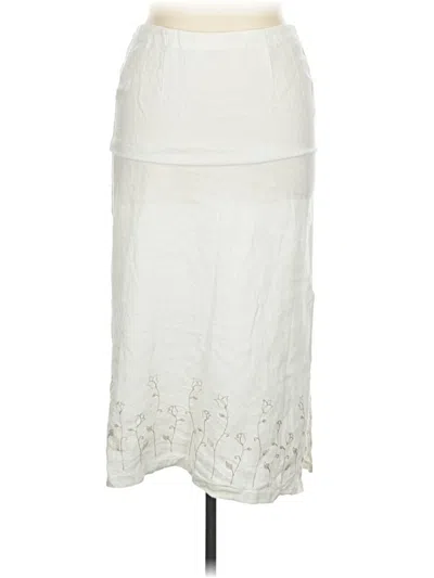 Pre-owned Studio Works Casual Skirt In White