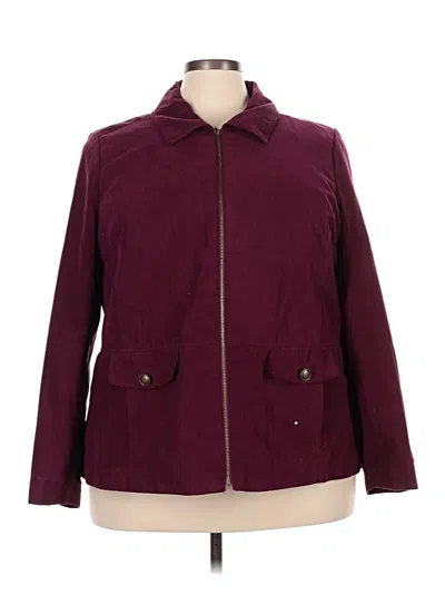 Pre-owned Studio Works Jacket In Burgundy
