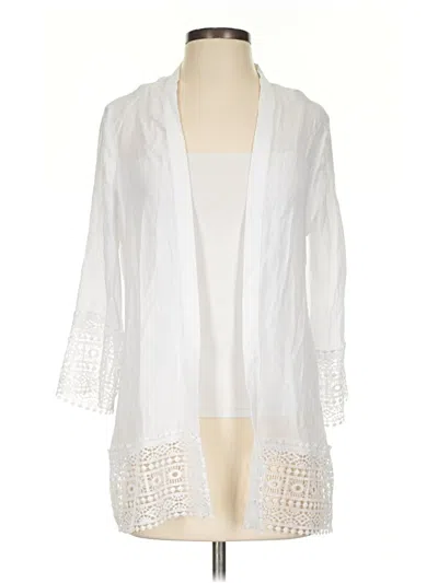 Pre-owned Studio Works Kimono In White