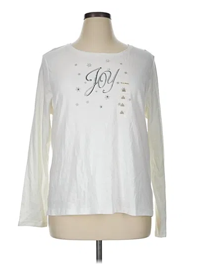 Pre-owned Studio Works Long Sleeve T-shirt In Ivory