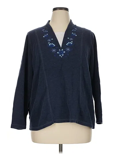 Pre-owned Studio Works Pullover Sweater In Blue