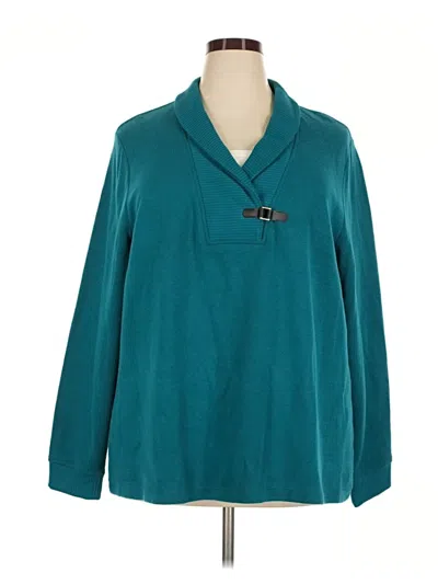 Pre-owned Studio Works Pullover Sweater In Teal