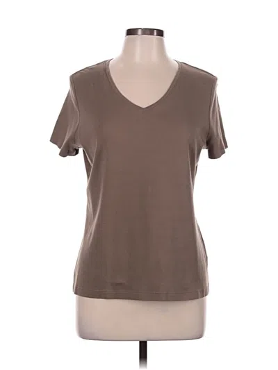 Pre-owned Studio Works Short Sleeve T-shirt In Brown