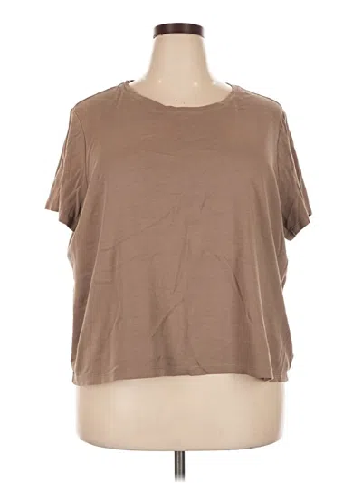 Pre-owned Studio Works Short Sleeve T-shirt In Brown