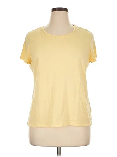 Pre-owned Studio Works Short Sleeve T-shirt In Yellow