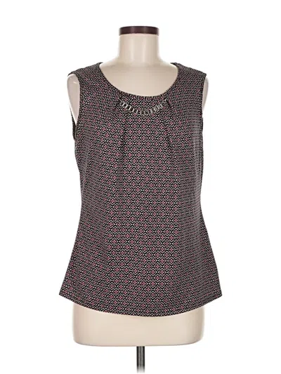 Pre-owned Studio Works Sleeveless Top Gray Scoop Neck Tops