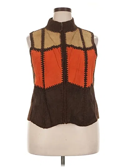 Pre-owned Studio Works Sweater Vest In Brown