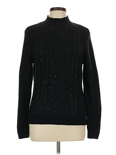 Pre-owned Studio Works Turtleneck Sweater In Black