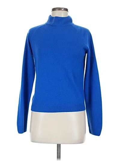 Pre-owned Studio Works Turtleneck Sweater In Blue